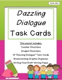 "Dazzling Dialogue" Imaginative Writing Task Cards