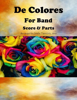 Preview of De Colores for Beginning Band - Score and Parts