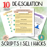 De-escalation SEL, Scripts, and Hacks, Non-compliance, Beh