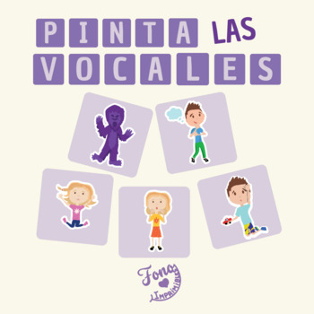 Preview of Pintando las vocales
