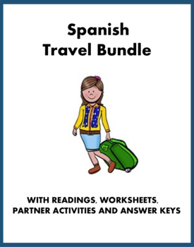 Preview of Spanish Travel Bundle - De viaje, hotel, aeropuerto: 7 Resources at 30% off!
