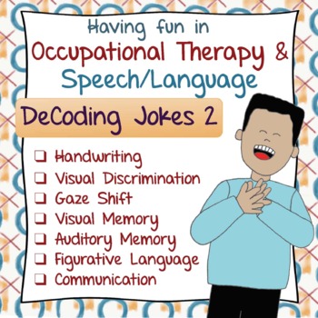 Preview of DeCoding Jokes 2, Therapy Tools: Handwriting, Perception, & Executive Function