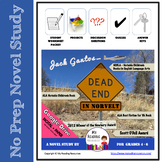 Novel Study: Dead End in Norvelt by Jack Gantos (Print + DIGITAL)