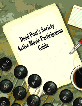 Preview of Dead Poet's Society Active Participation Guide