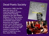 Dead Poets Society Resources