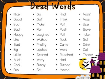 essay dead words