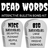 Dead Words | Dead Word Graveyard | Ready Made & Editable 