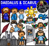 Daedalus and Icarus  - Greek Myth Clip Art Set {Educlips Clipart}