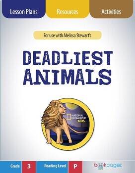 Preview of Deadliest Animals Lesson Plans, Activities, and Assessments