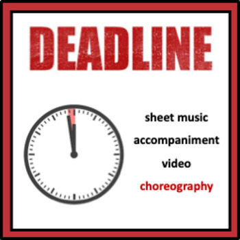 Preview of Deadline - easy sheet music for beginners