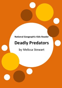Preview of Deadly Predators by Melissa Stewart - National Geographic Kids Reader