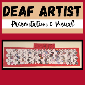 Preview of Deaf Artist Presentation and Visual Google Slides™