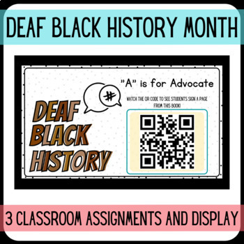 Preview of Black Deaf History: American Sign Language (ASL)