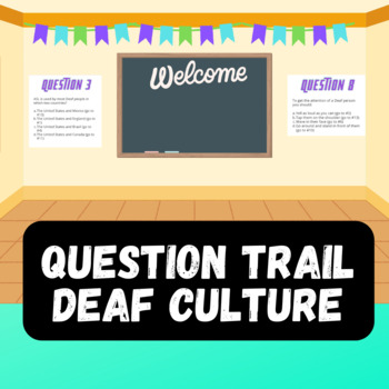 Preview of Deaf Culture Question Trail