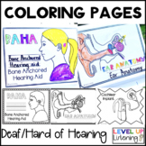 Deaf Education Coloring Pages