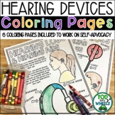 Deaf Education Hearing Devices Coloring Pages