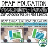 Deaf Education Vocabulary: Bundle