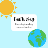 Deaf/Hard of Hearing Earth Day/Spring Activity