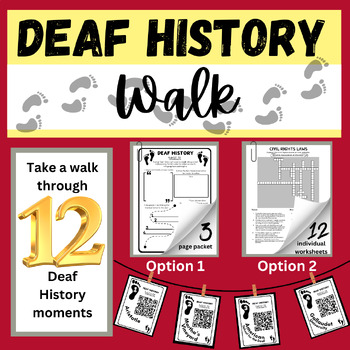 Preview of Deaf History Walk