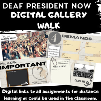 Preview of Deaf President Now- Digital Gallery Walk