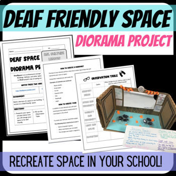 Preview of Deaf Space Diorama Project (ASL)