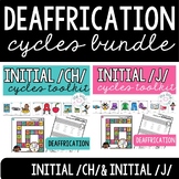 Deaffrication Bundle | Phonology Activities for J and CH S