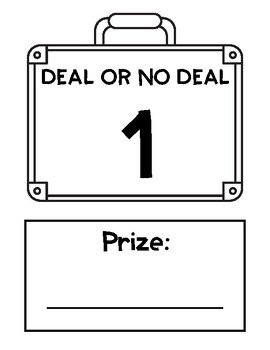 Preview of Deal or No Deal Game!