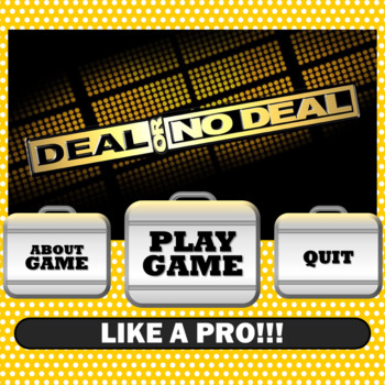 Preview of Deal or No Deal! Sleek, modern PowerPoint Identical to the Gameshow!!!