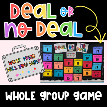 Preview of Deal or No Deal | Whole Group Game