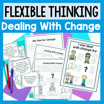 Preview of Flexible Thinking Activities For Lessons On Dealing With Change