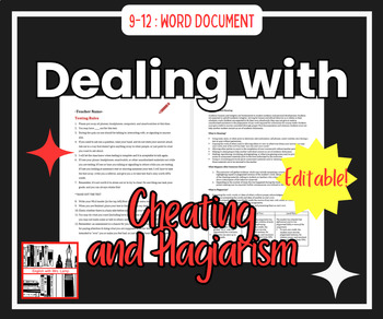 Preview of Dealing with Cheating and Plagiarism