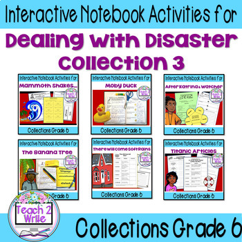 Preview of Dealing with Disaster Bundle Activities Collection 3 Grade 6