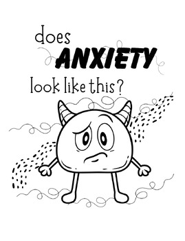 Preview of Dealing with Feeling Anxiety Activity Book for Kids Ages 6-9 -(Part 4)