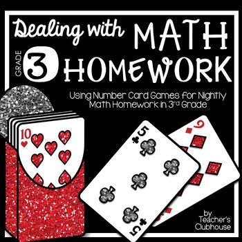 Preview of Math Card Games | 3rd Grade Math