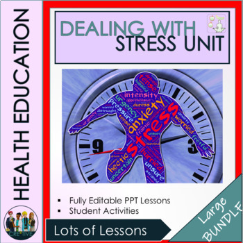 Preview of Stress management  Social Emotional Skills Lessons