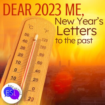 Preview of Dear 2023 Me- New Year's Letters to the Past - Reflective Writing