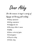 Dear Abby Letters