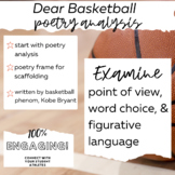 Dear Basketball: A Poem Activity Inspired by Kobe Bryant