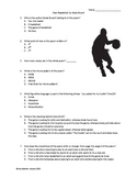 Dear Basketball Poem Questions (Poem Included) by Kobe Bryant