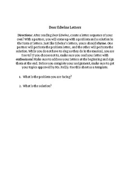 Preview of Dear Edwina Letters