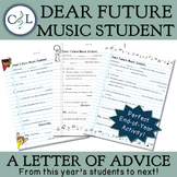 Dear Future Music Student: A letter of advice from this ye