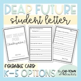 Dear Future Student FREEBIE