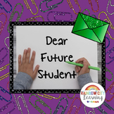 End of Year Letter to Next Year's Students: Dear Future Student