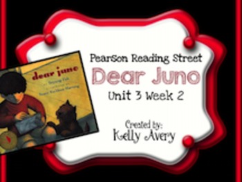 Preview of 2nd Grade Reading Street Dear Juno 3.2