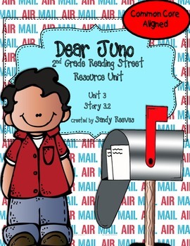 Preview of Dear Juno Reading Street Second Grade Story 3.2 Common Core Aligned