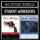 Dear Martin, Dear Justyce, Nic Stone:  Novel Workbook BUNDLE