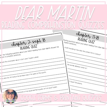 essay questions for dear martin