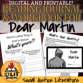 Dear Martin Reading Journal and Workbook (Distance Learning)