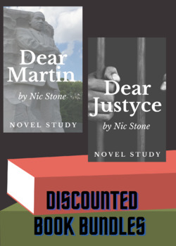 Preview of Dear Martin and Dear Justyce Novel Study Bundle