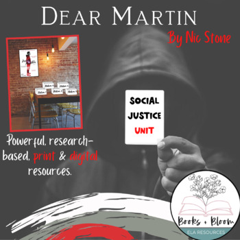 Preview of Dear Martin by Nic Stone: Engaging Social Justice Unit Bundle- Distance Learning